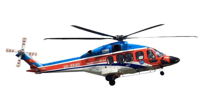 Helicopter to Can Tho – Charter Service From HCM City