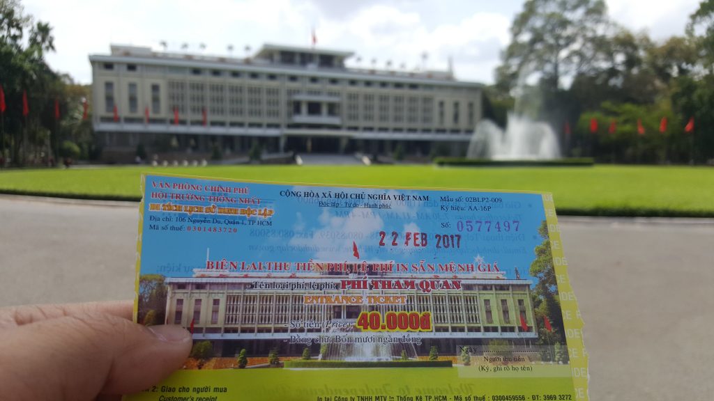 Independence Palace ticket 2022 - Photo by Mr. Bean 