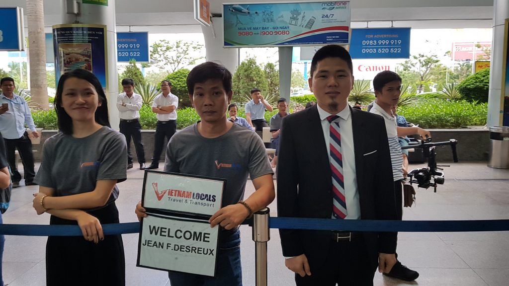 Welcome at Noi Bai airport