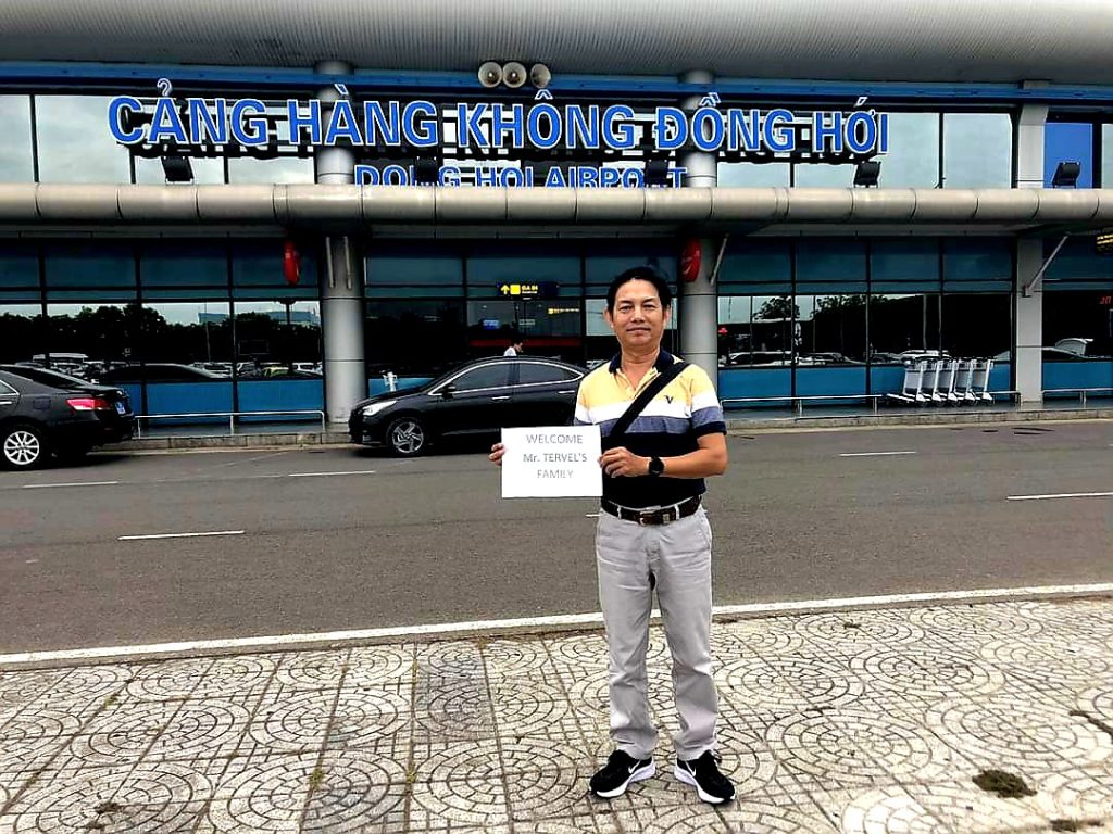 Welcome at Dong Hoi Airport