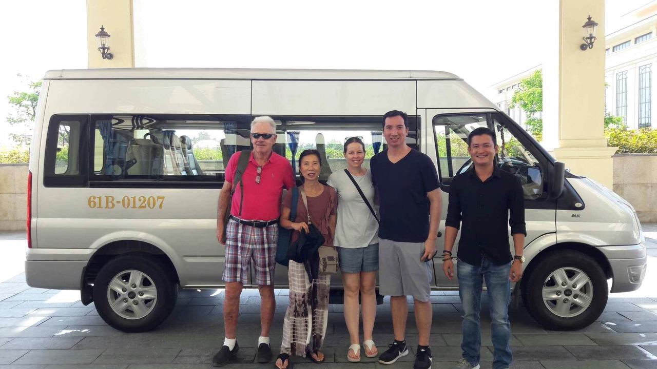 Danang Hue sightseeing Danang round trip by private car