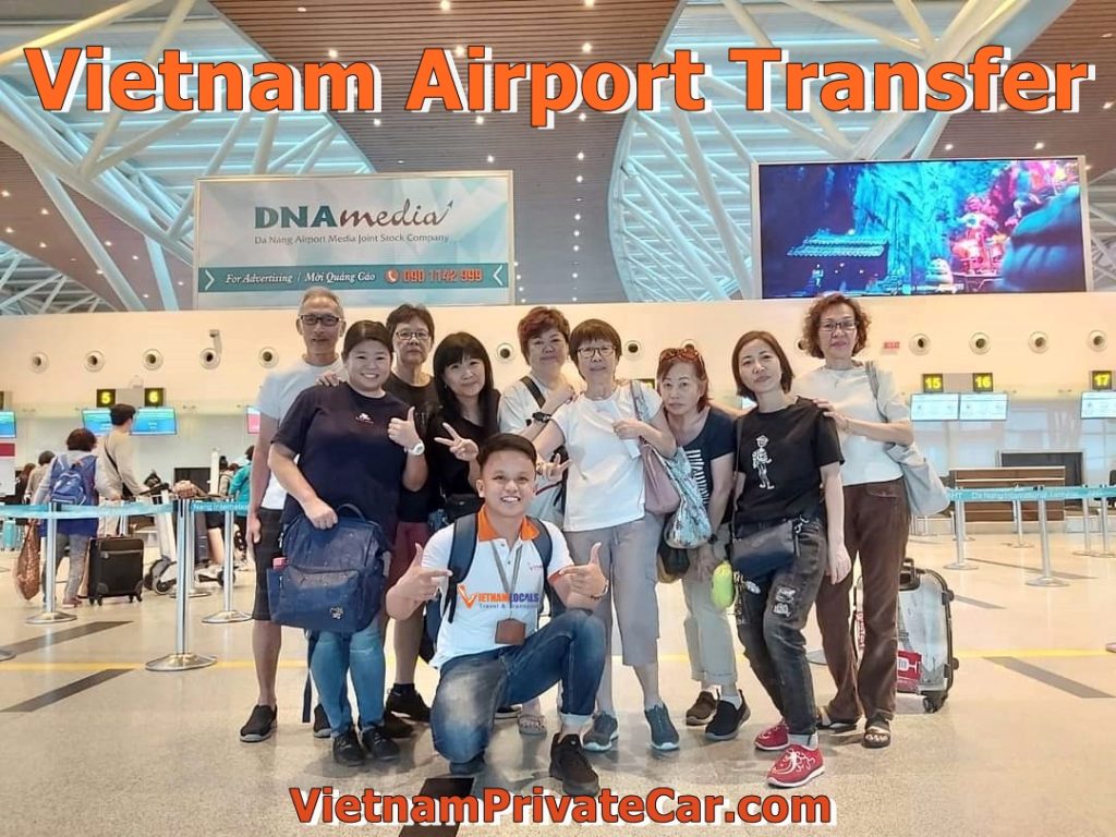 Farewell at Danang Airport-Vietnam Private Car
