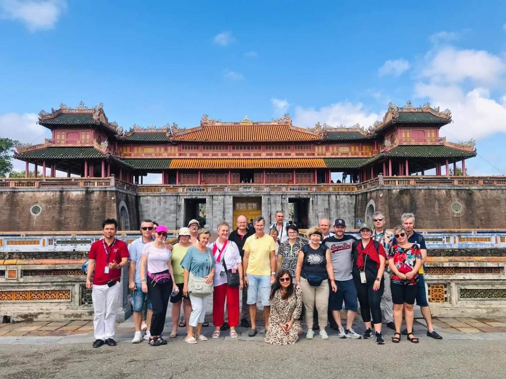 Hue Citadel tour from Hoian by car transfer