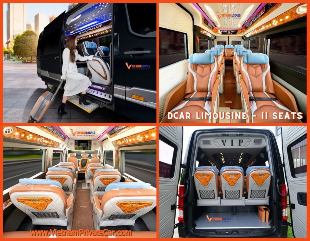 Limousine for Hue sightseeing from Danang round trip