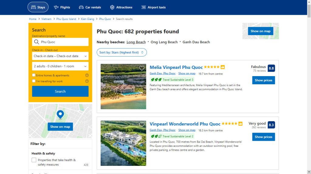 Phu Quoc-hotel Booking