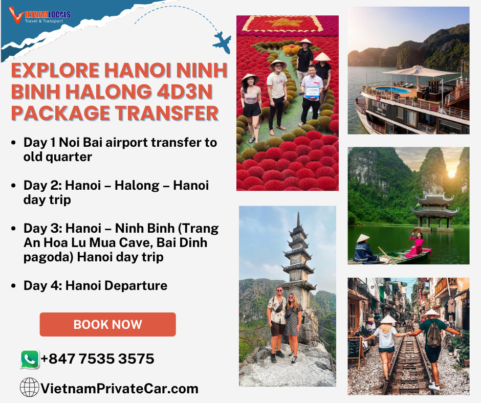 Explore Ninh Binh Halong Hanoi